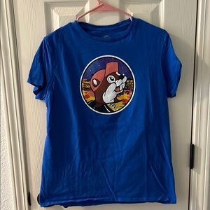 Blue Graphic Short Sleeve Tee